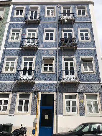 Alçado apartamento, Lisboa